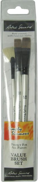 SIMPLY SIMMONS BRUSH GRASS & GRAIN SET 3P