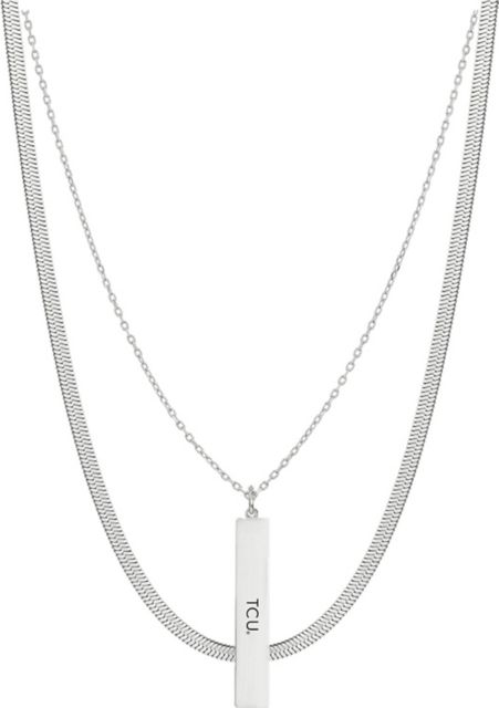 KONA LAYERED NECKL/SILVR/    .