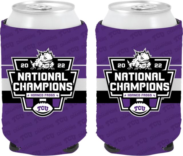 Texas Christian University Football 2022 National Champions Can Coolie