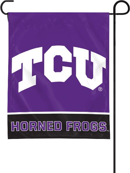Texas Christian University Garden Flag