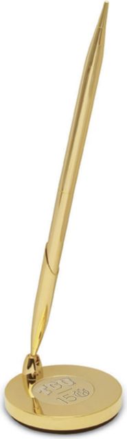 TCU 150 Years - Gold Desk Set Pen - ONLINE ONLY
