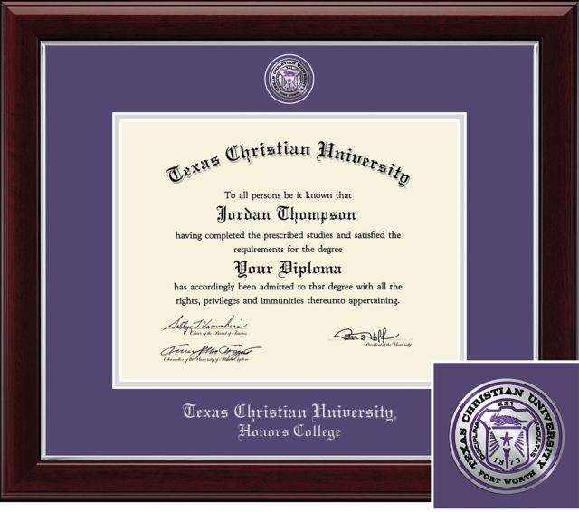 Church Hill Classics Masterpiece Diploma Frame. Bachelors, Masters. Honors College  - ONLINE ONLY