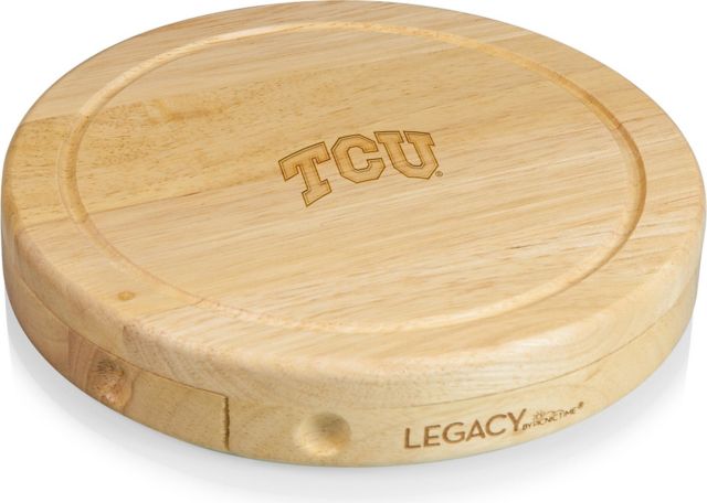 Texas Christian University Cutting Board & Tools Set - ONLINE ONLY