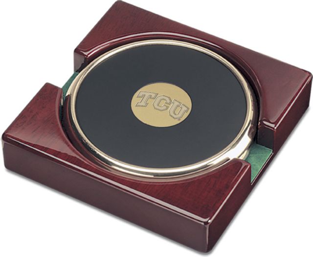 Two Round Gold Coaster - ONLINE ONLY