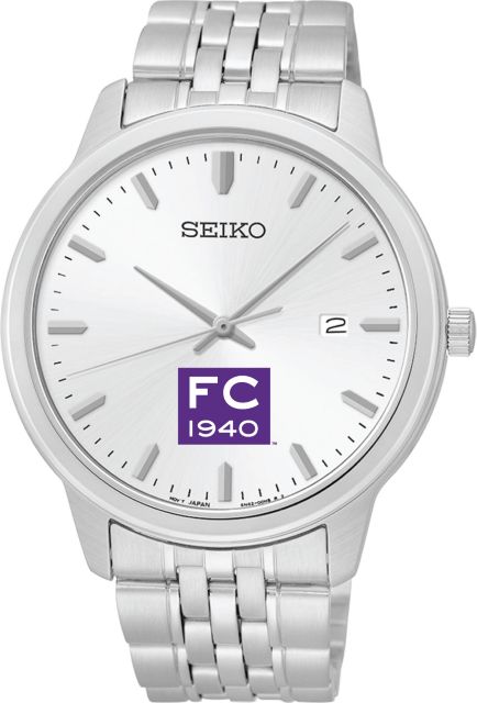 Seiko Men's Silver 41.5 mm Watch - ONLINE ONLY