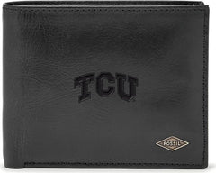 Fossil Leather Ryan RFID Passcase - Black - ONLINE ONLY