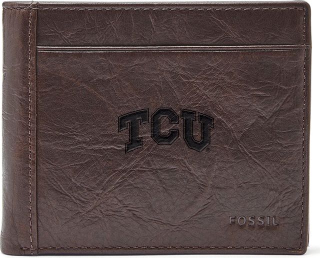 Fossil Leather Neel Large Coin Pocket Bifold  - ONLINE ONLY