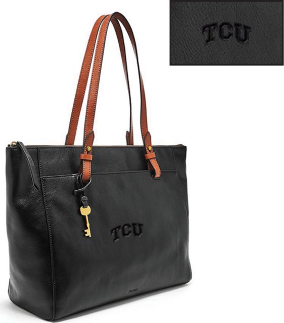 Fossil Leather Rachel Tote - Black - ONLINE ONLY