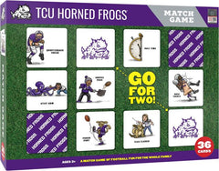Texas Christian University Horned Frogs Memory Match Game