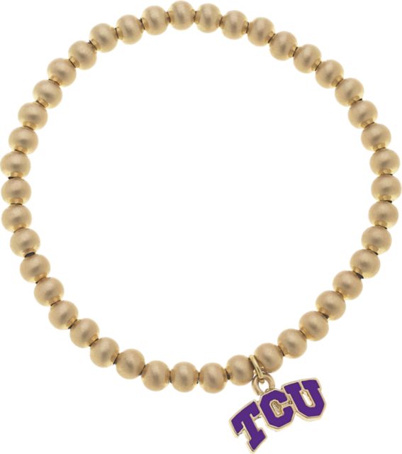 Texas Christian University Stretch Bracelet