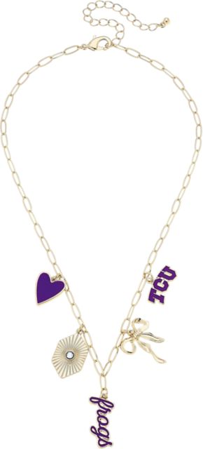 Texas Christian University Charm Necklace