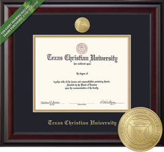 Framing Success Classic 8.5 x 11 Diploma with Double mat and Medallion