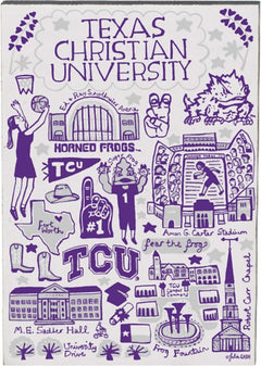 Texas Christian University Jumbo Magnet