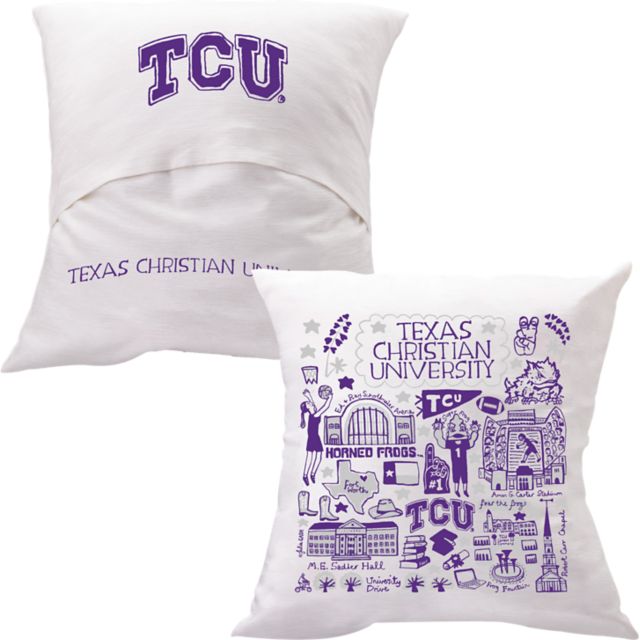 Texas Christian University 18'' x 18'' Pillow