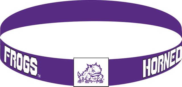 Texas Christian University Elastic Wristband