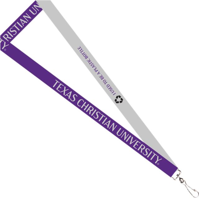 Texas Christian University Recycled Lanyard