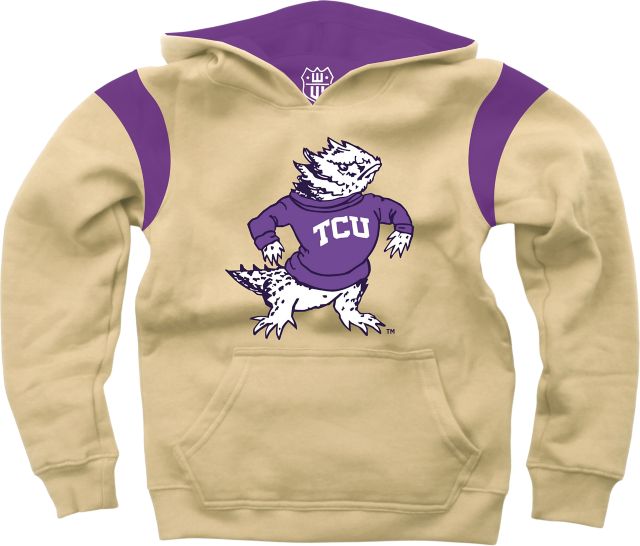 Texas Christian University Boy's Horned Frogs Hoodie