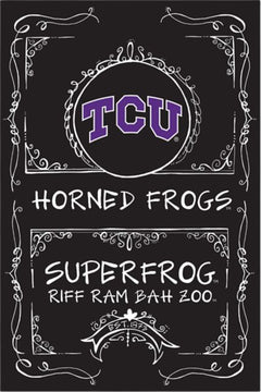 Texas Christian University Garden Flag