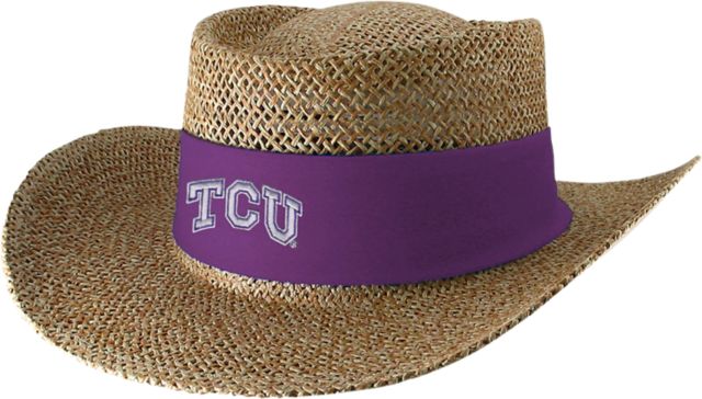 Texas Christian University Straw Hat