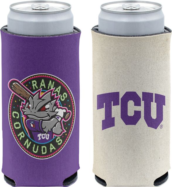 Texas Christian University Baseball Ranas Cornudas 12oz. Slim Can Cooler