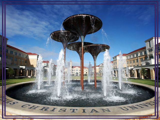 Texas Christian University Afghan