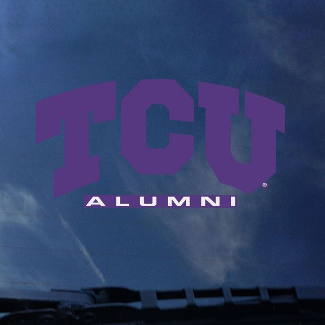Texas Christian University Alumni Decal