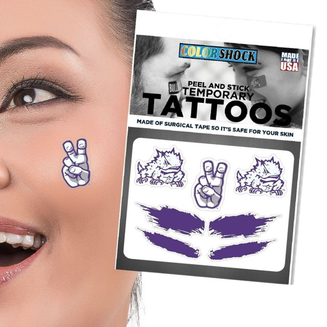 Texas Christian University Horned Frogs Mini Decal