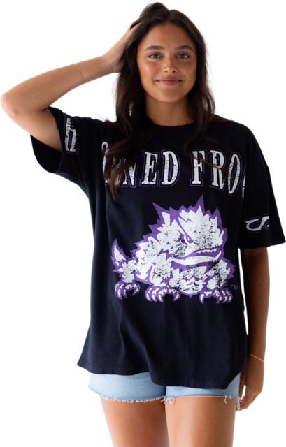 Texas Christian University Women's Banded T-Shirt