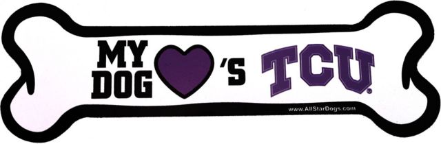Texas Christian University Bone Magnet