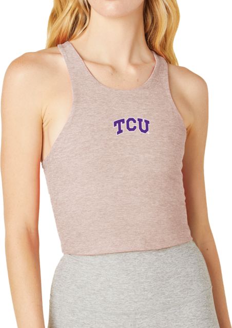 Texas Christian University Beyond Yoga Cropped Tank Top