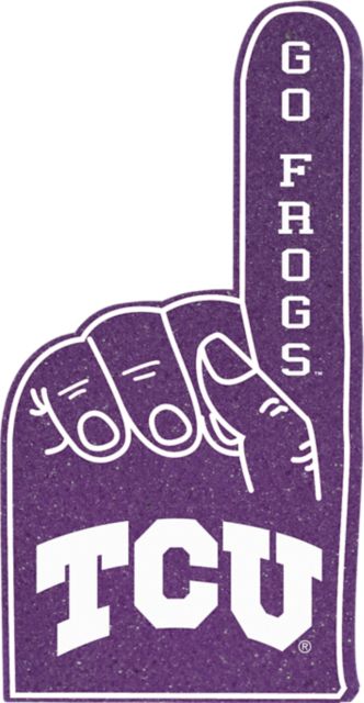 Texas Christian University Horned Frogs Foam Hand