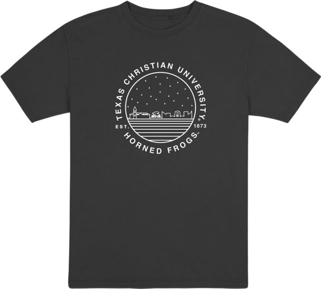 Texas Christian University Garment Dye Short Sleeve T-Shirt - ONLINE ONLY