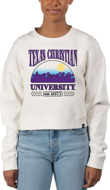 Texas Christian University Women's Cropped Crewneck