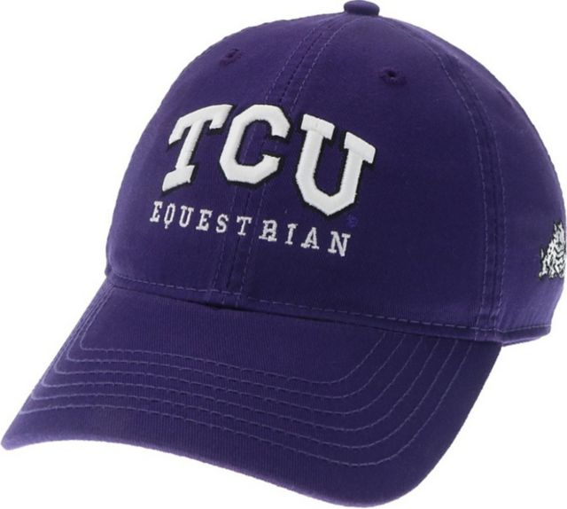 Texas Christian University Equestrian Adjustable Hat