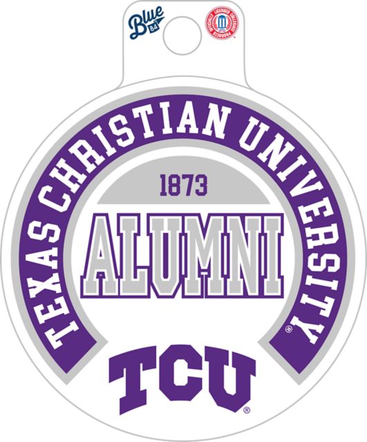 Texas Christian University Full Size Sticker