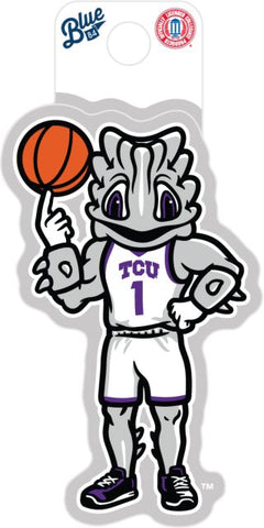Texas Christian University SuperFrog Baseball Full Size Sticker