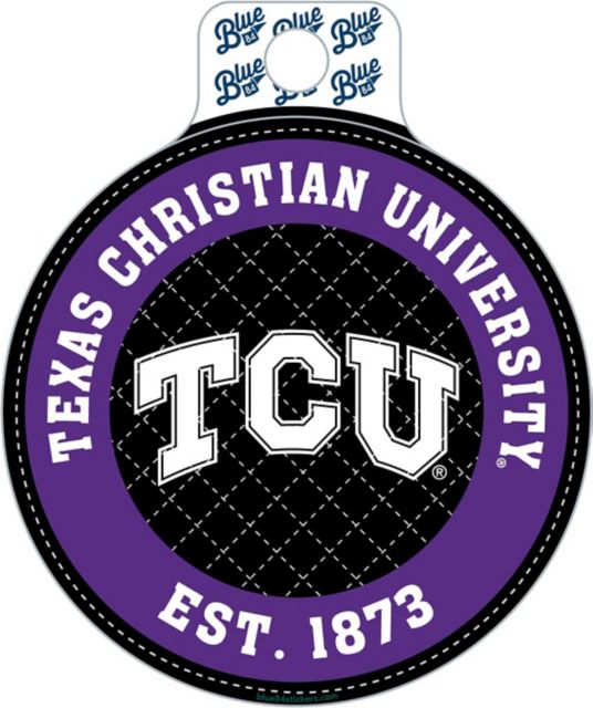 Texas Christian University Full Size Sticker