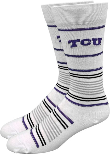 Texas Christian University Dress Socks