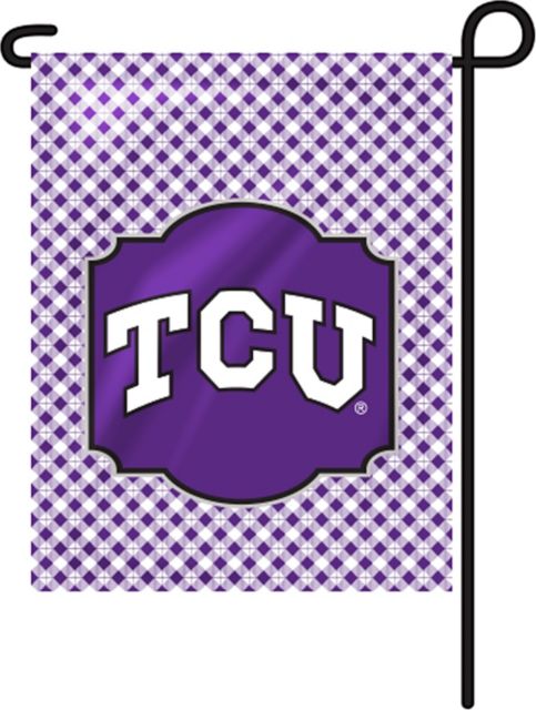 Texas Christian University Garden Flag
