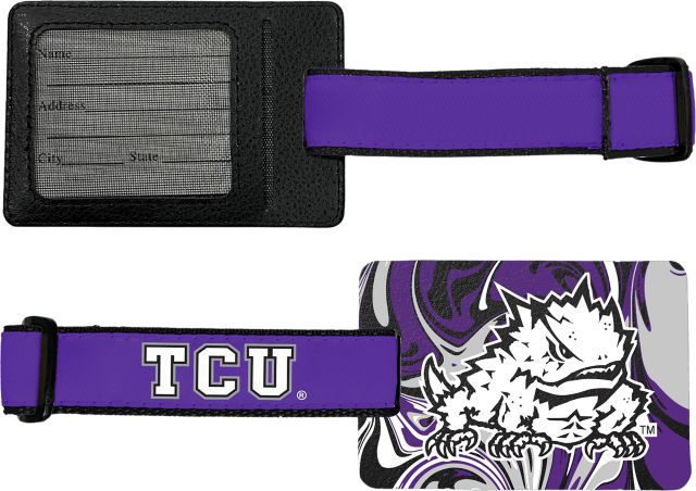 Texas Christian University Luggage Tag