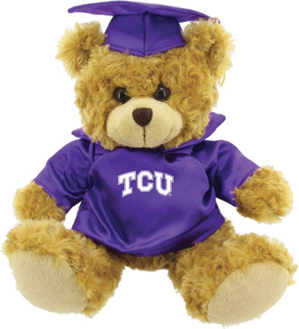 Texas Christian University 10'' Graduation Bear