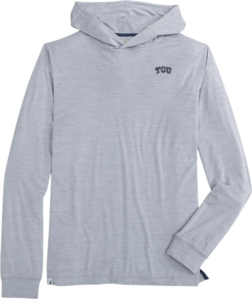Texas Christian University Talon Hooded Long Sleeve T-Shirt