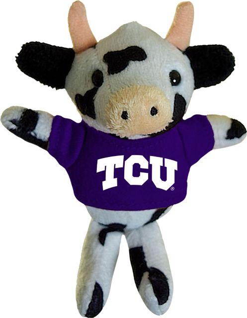 Texas Christian University Plush Magnet