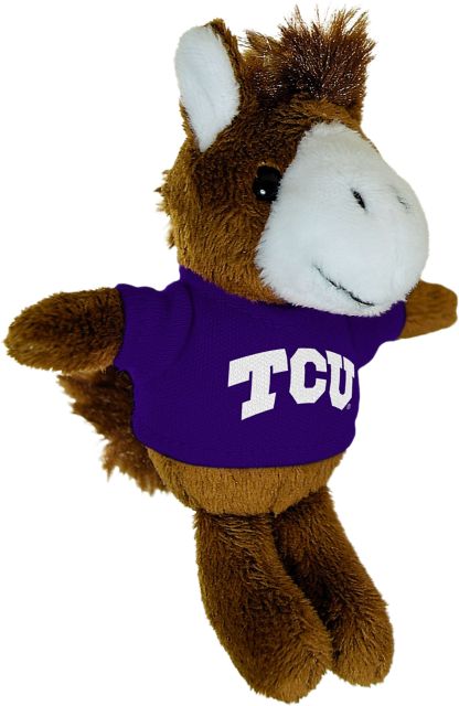 Texas Christian University Plush Magnet
