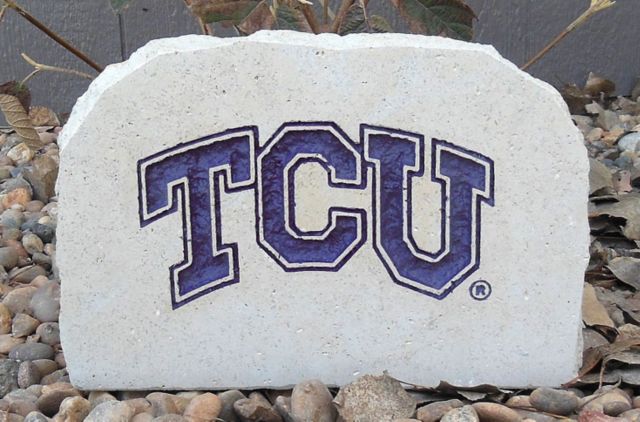 Texas Christian University Medium Porch Stone