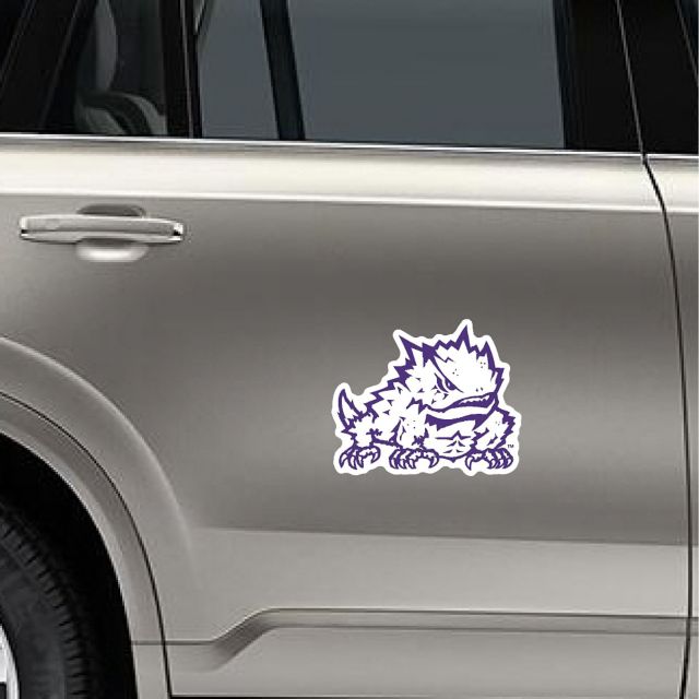 Texas Christian University 6 x 6 Horned Frogs Magnet