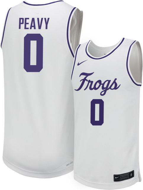 TCU Men's Basketball Replica Jersey #0 Micah Peavy