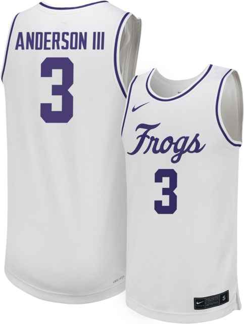 TCU Men's Basketball Replica Jersey #3 Avery Anderson III