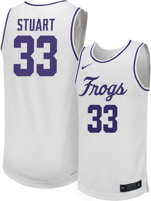TCU Men's Basketball Replica Jersey #33 Trey Stuart