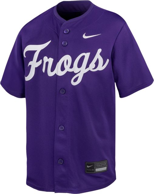 Texas Christian University Replica Baseball Jersey